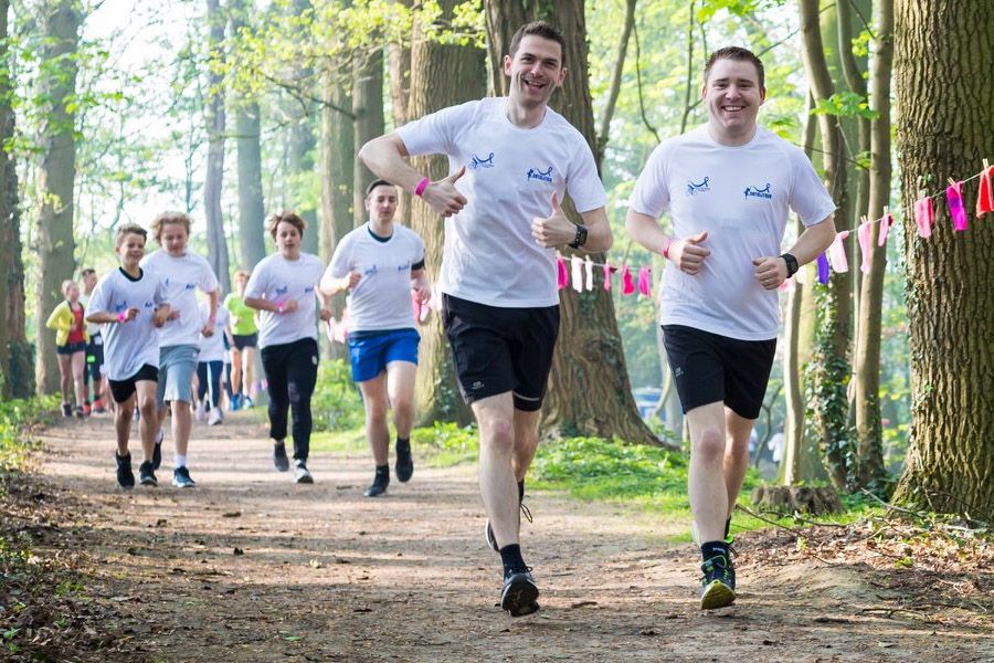 loop shirts voor de ontbijtrun in Dadizele 2018